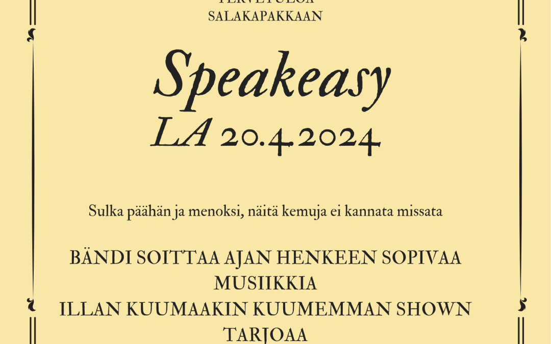 Salakapakka Speakeasy