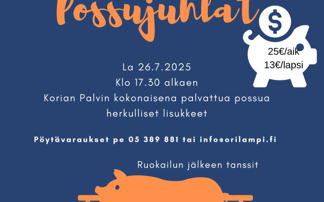 la 26.7. Possujuhlat