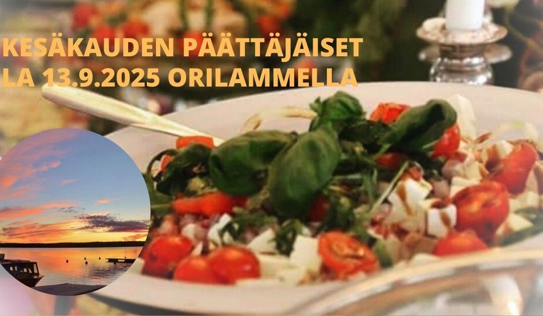 La 13.9. Kesäkauden päättäjäiset