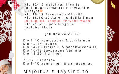Joulupaketti 24.12.-26.12.2025