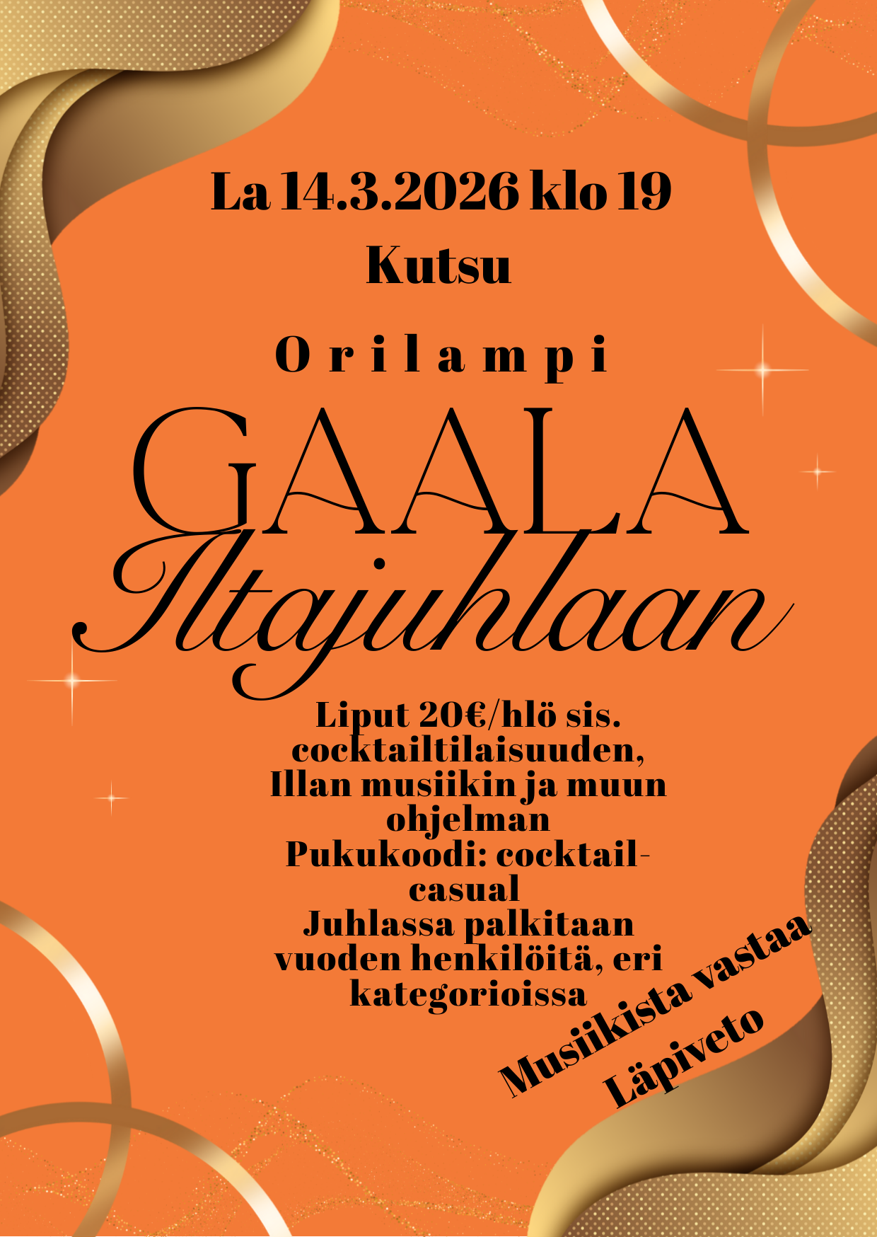 Gold And Black Elegant Luxury Gala Night Invitation (2)