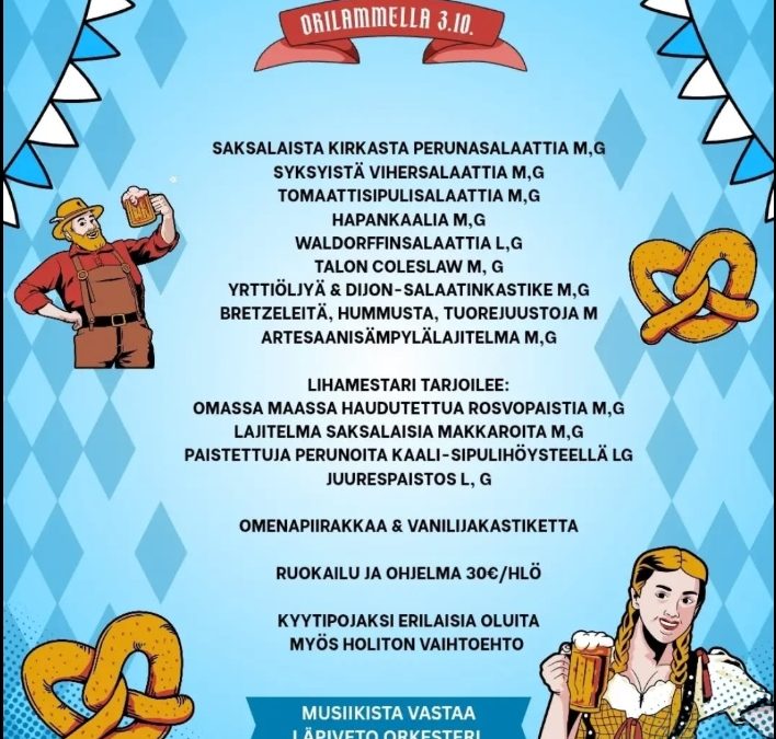 La 3.10.2026 Oktoberfest